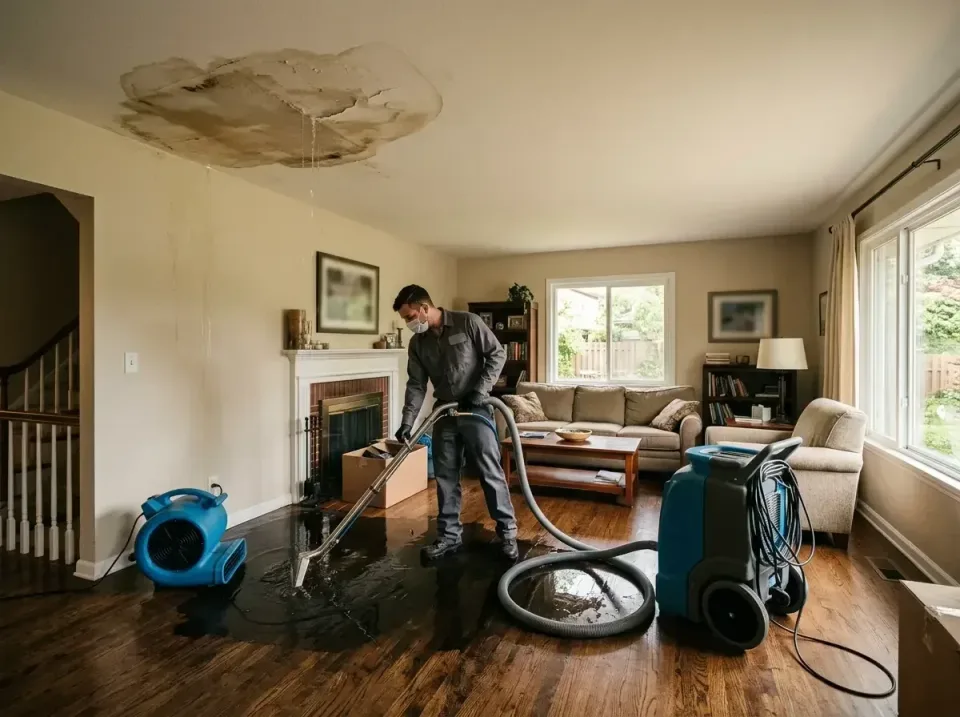 attic-pipe-burst-ceiling-drip-008 — frequently asked questions, Water Damage Restoration & Carpet Care in Tecumseh, OK